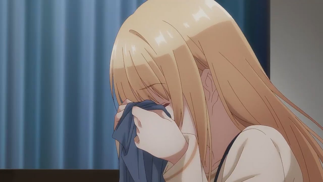 Mahiru Shiina was embarrassed to hear that Amane carried her to bed Ep 5 Otonari no Tenshi-sama