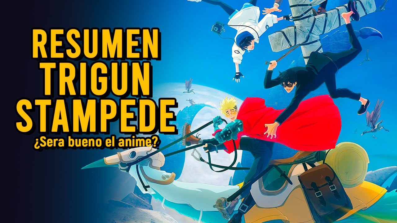 TRIGUN STAMPEDE 🟣 El mejor CGI del 2023? 🟣 | Resumen de Anime