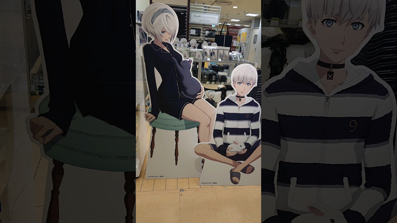 【🇯🇵旅日記】横浜ロフト:NieR:Automata Ver1.1a POP UP STORE #Shorts