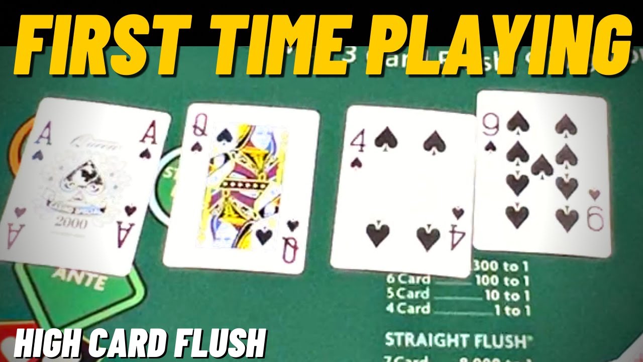 Can I Beat the House? My High Card Flush Debut! | Session 1