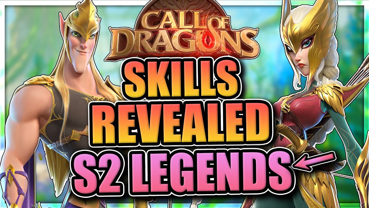 Skills Reveal - Ffraegar & Syndrion [watch before season 2] Call of Dragons