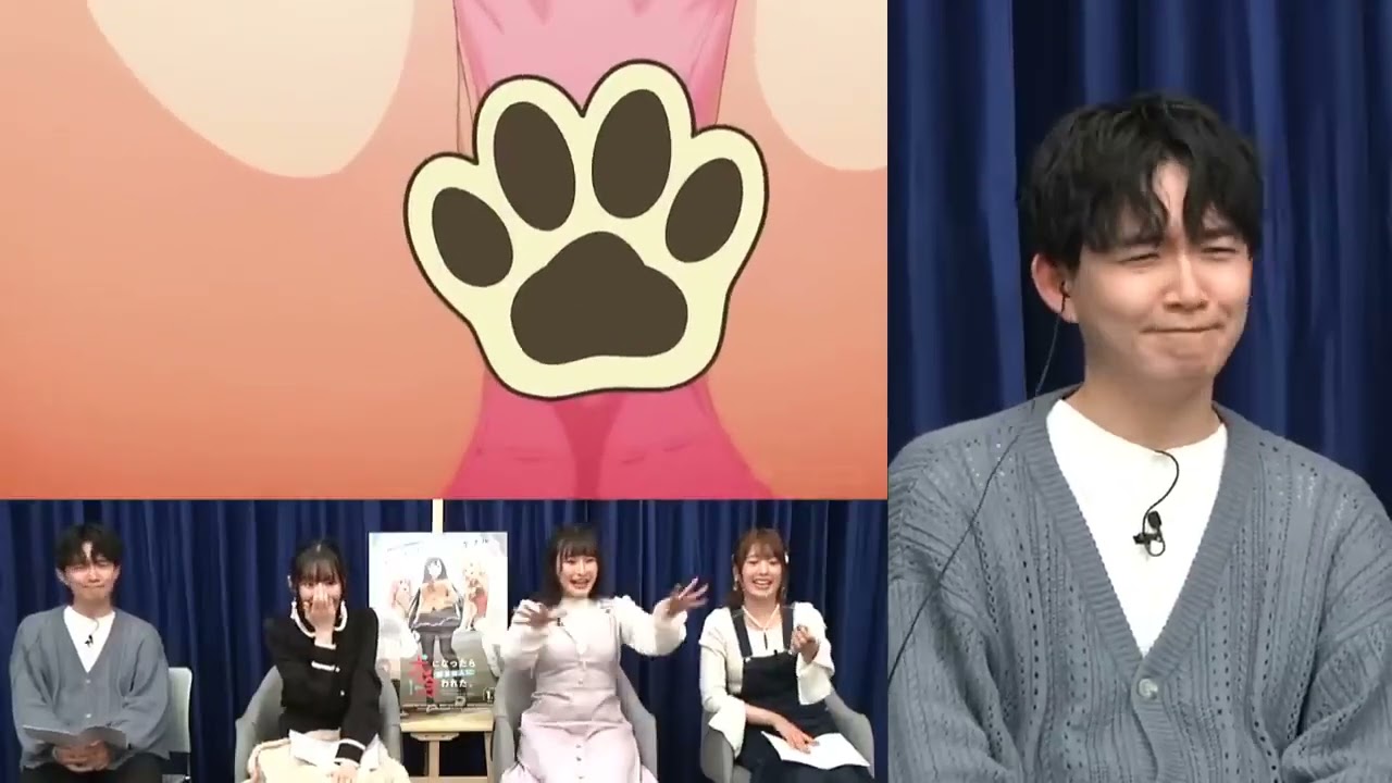 【cfnm】人気声優 セクシー鑑賞part1【TVアニメ『犬になったら好きな人に拾われた』】【M字開脚】【エロ】【小坂井祐莉絵、会沢紗弥、相良茉優】