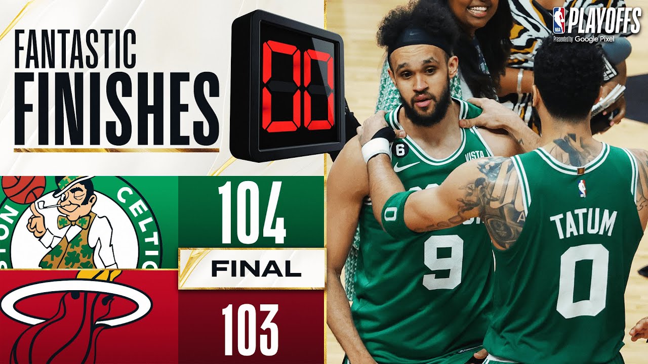 MUST SEE ENDING! Final 1:01 #2 Celtics vs #8 Heat - Game 6 | May 27, 2023