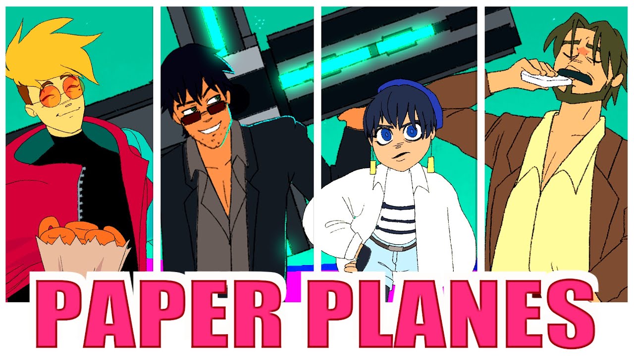 PAPER PLANES // TRIGUN STAMPEDE ANIMATION MEME