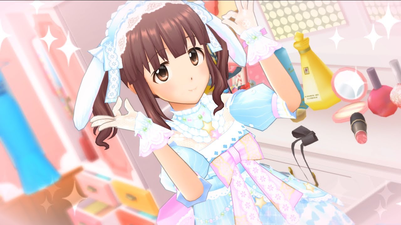 【デレステ MV】 Kawaii make MY day! （佐城雪美×緒方智絵里×古賀小春） [うさちえり]