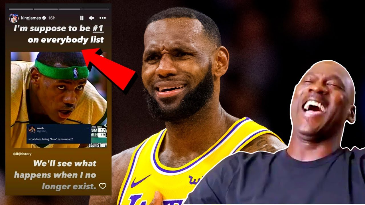 Lebron James Posts WEIRD Instagram RETIREMENT STORY?! Lakers Star Calls HIMSELF THE NBA GOAT?!