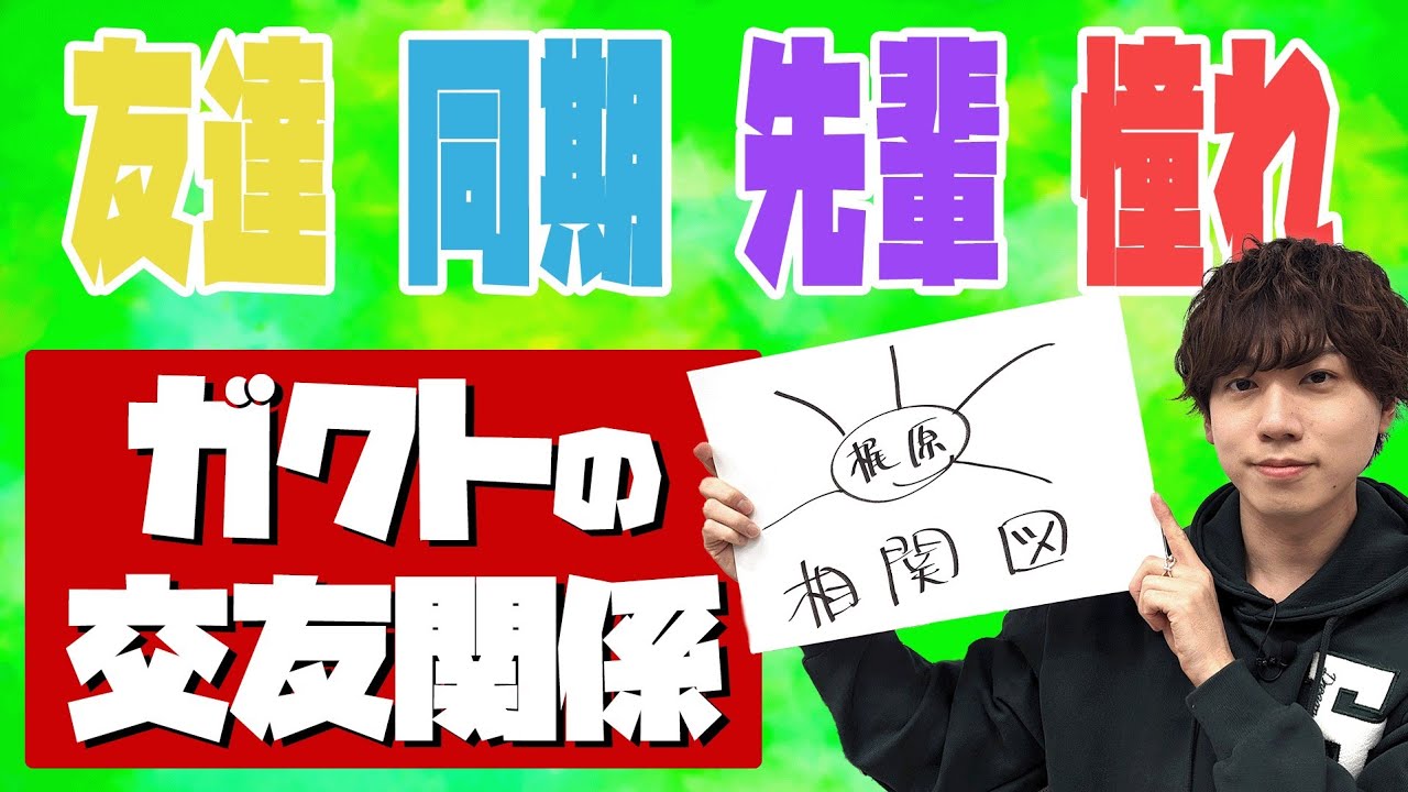 いつもご飯に行く声優は誰⁉梶原岳人の人間関係図を作ろう！