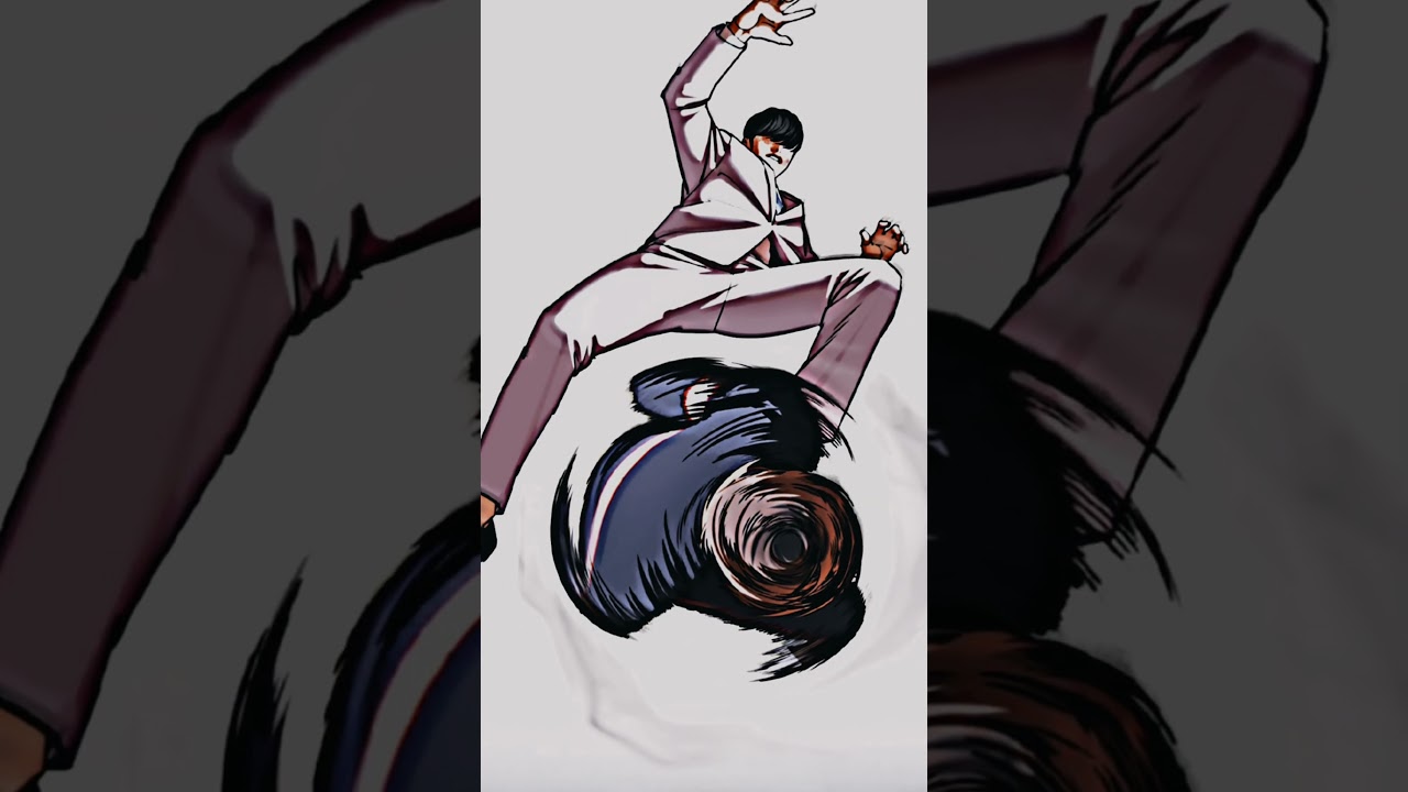 神谷ヨハンvs亜城 #webtoon #lookism #外見至上主義