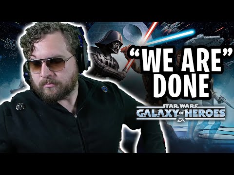 This is HUGE - #1 Guild in Galaxy of Heroes Calls It Quits on TW and Datacrons - Changes to Come?