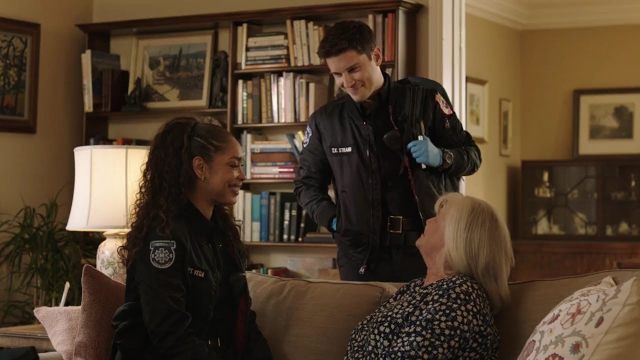 EMS 126 Run Into Pearce On A Call (Part 2) - 9-1-1: Lone Star - TK & Carlos #362