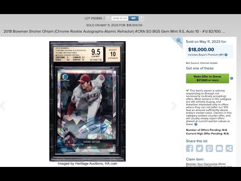 High Rollers 136: Recent High Dollar Sales Across 4 Auction Houses