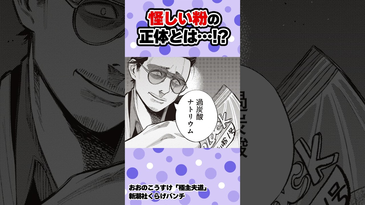 すべてを消し去る元ヤクザ #極主夫道 #漫画 #洗濯