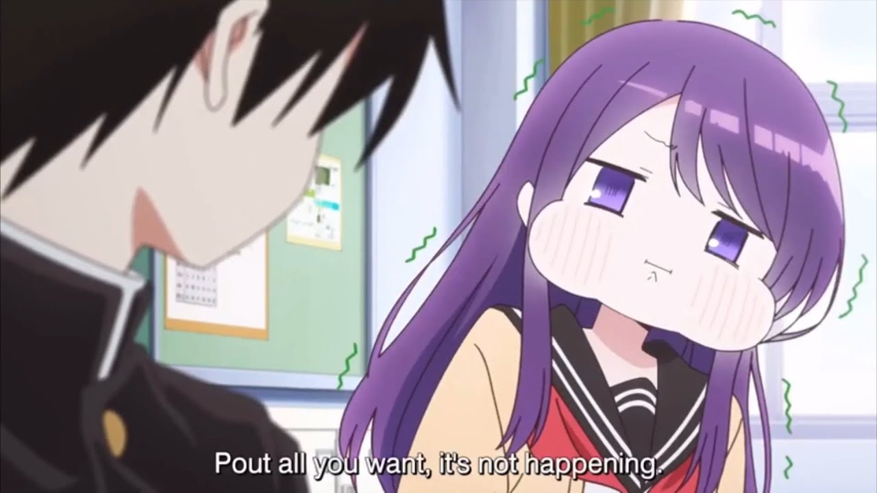 Kubo-san's pouting is so cute that it needs a compilation