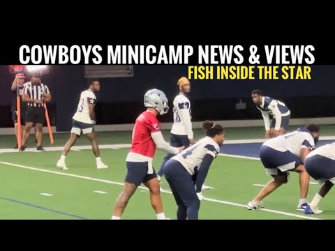#cowboys Minicamp News from INSIDE THE STAR: O-Line, Pollard, Jerry, Play-Calling - Fish REPORT