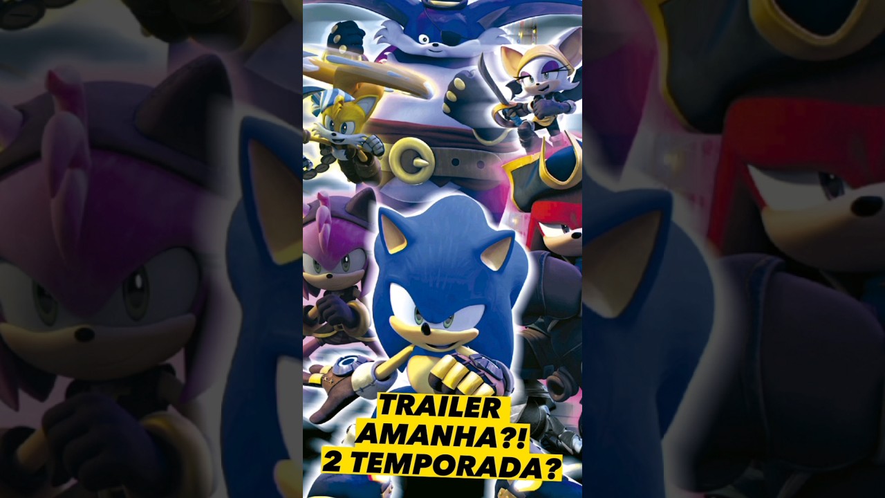 AMANHA TRAILER DE SONIC PRIME 2 #youtubeshorts #sonicprime #netflix #sonic #series #shorts #100k