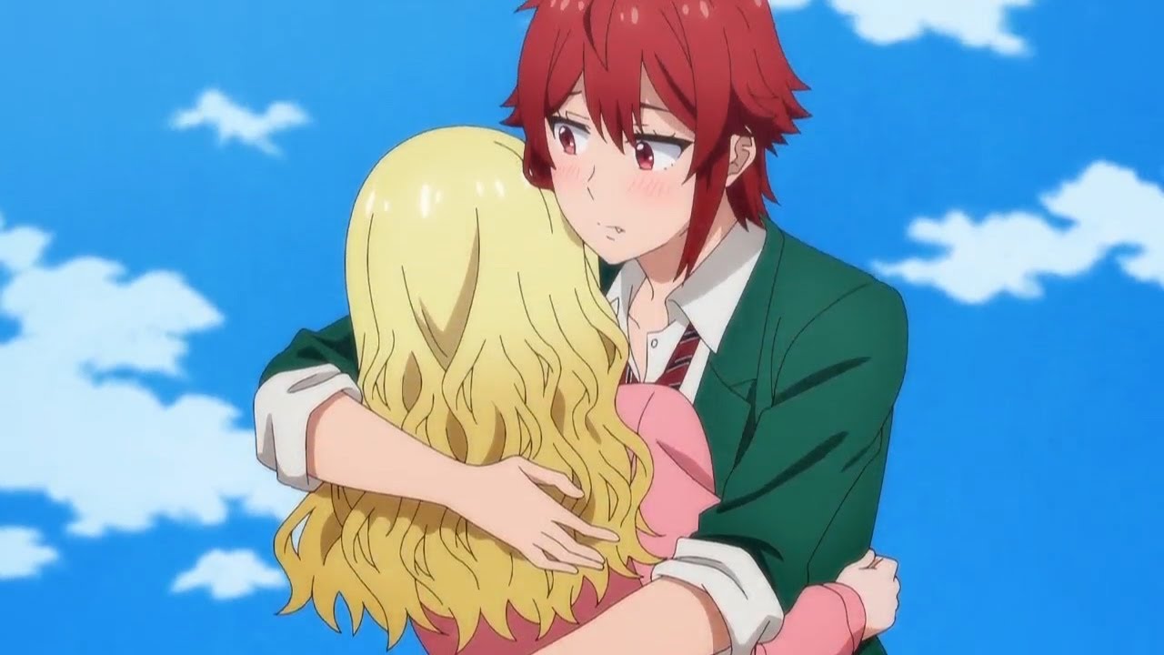 Tomo-chan hugs Carol making Misuzu jealous || Tomo-chan Is a Girl!トモちゃんは女の子！