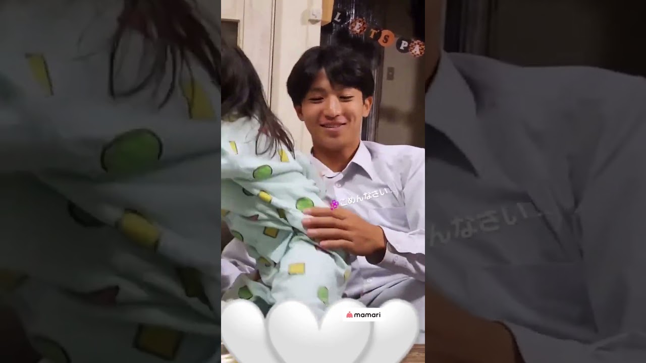 あっかんベーの連発😂にお兄ちゃんは...＃shorts