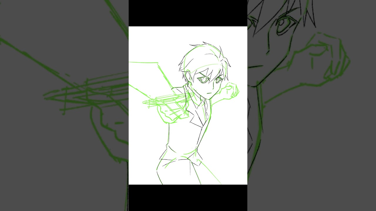 冰剣のレイ＝ホワイト描いてみた。