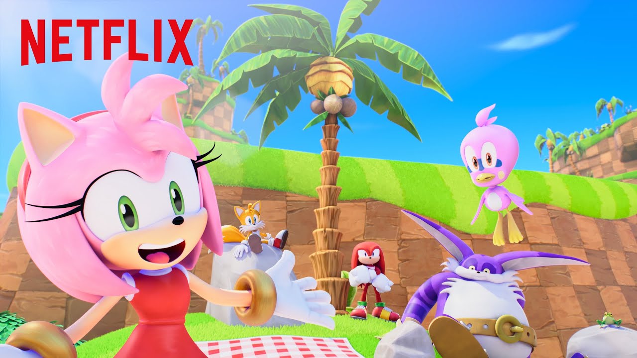 The Palm Tree | Sonic Prime | Clip | Netflix Anime