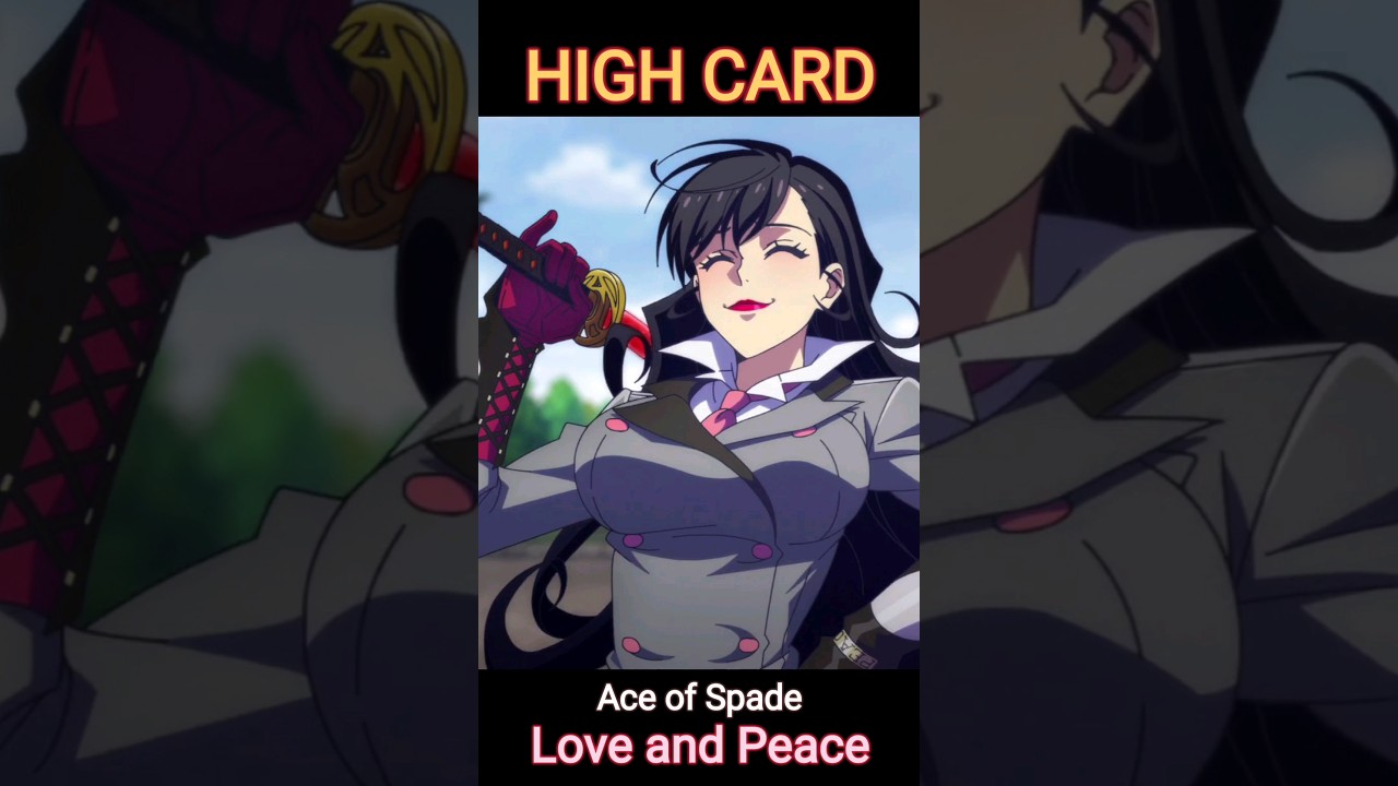 High Card Ace of Spade #highcard #episode4 #aceofspade #anime #tsundere #shorts