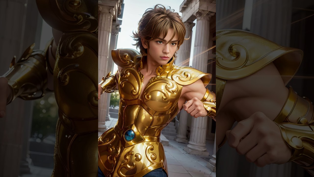 SAINT SEIYA KNIGHTS OF THE ZODIAC: Burn brightly, my Cosmo! 黄金聖闘士 [AI ART COLLECTION] PART I