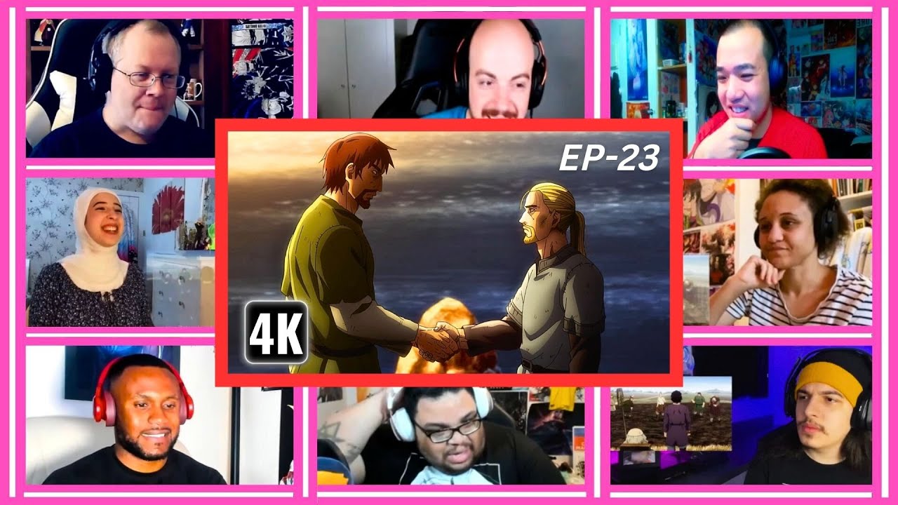 FINALE !! Vinland Saga Season 2 Episode 23 Reaction Mashup | Vinland Saga Latest Episode Reaction