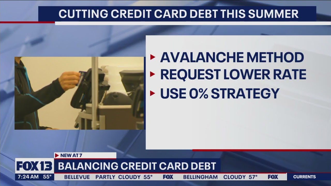 Best ways to cut credit card debt this summer