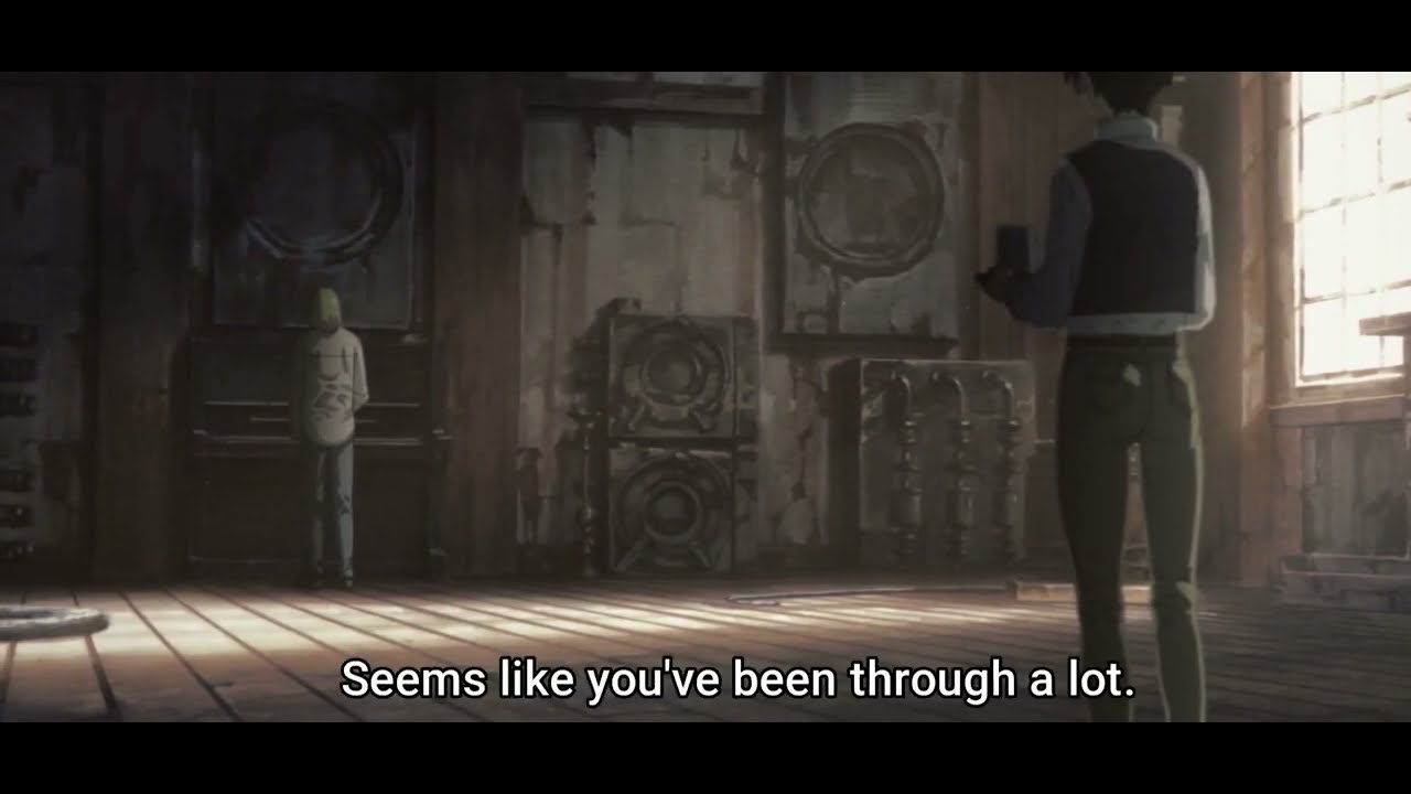 Trigun Stampede-Lina calls vash Eriks