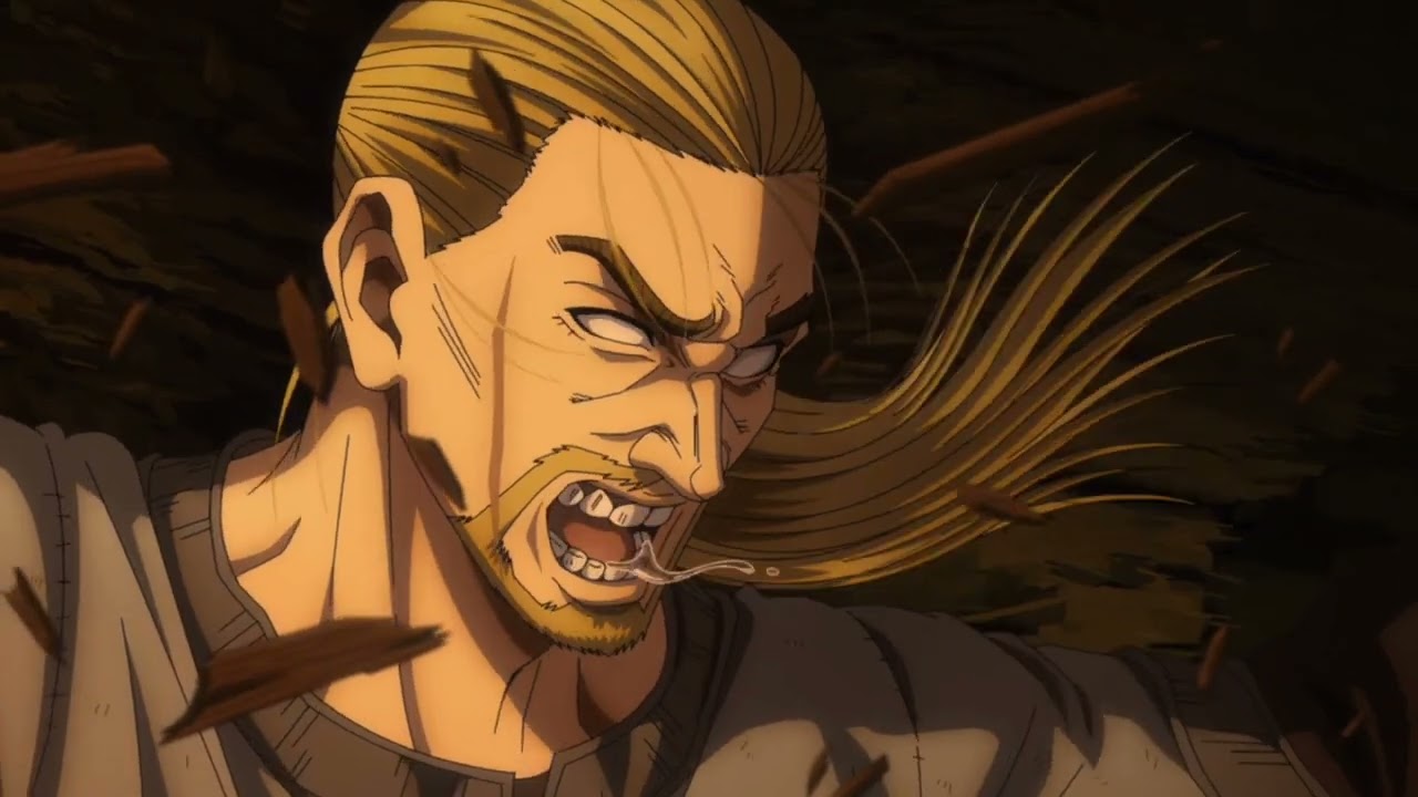 Thorfinn defeated with just one punch ~ Vinland saga season 2 episode 24