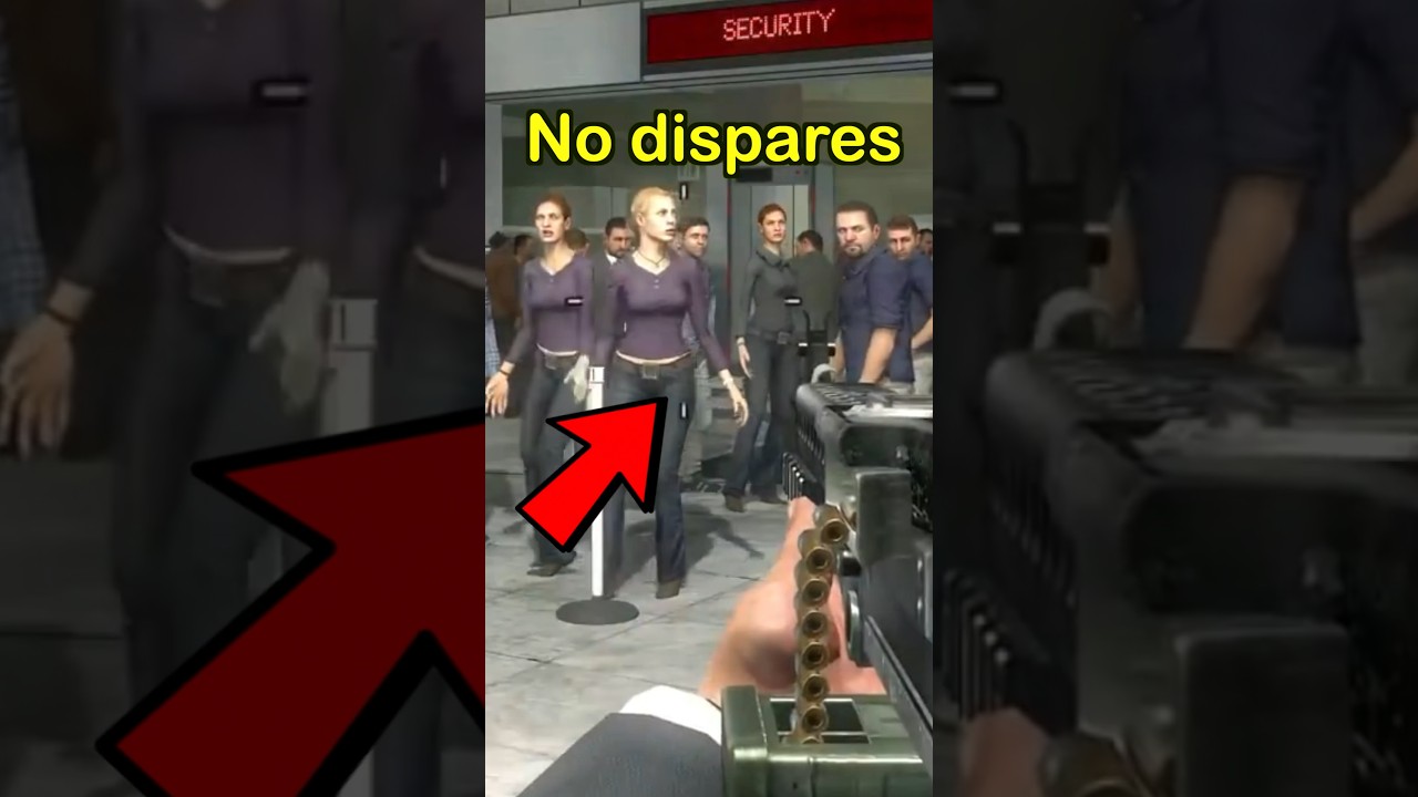 💀CALL OF DUTY NUNCA TE OBLIGÓ A DISPARAR💀#shorts