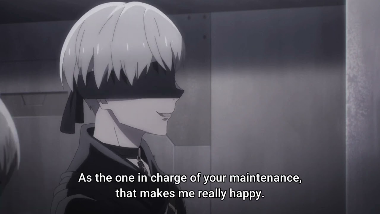 2b and 9s flirting  each other/Nier: Automata Ver1.1a ep 2