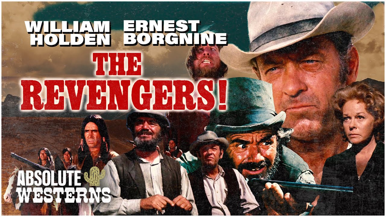 William Holden in Iconic Western Movie I The Revengers (1972) I Absolute Westerns
