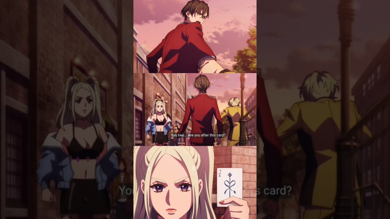 "Love Connection" High Card Episode 7 #highcard #anime #shorts #editing