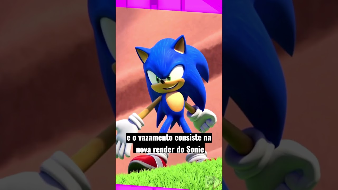 VAZOU UMA NOVA RENDER DA SEGUNDA TEMPORADA DE SONIC PRIME!!! | #shorts