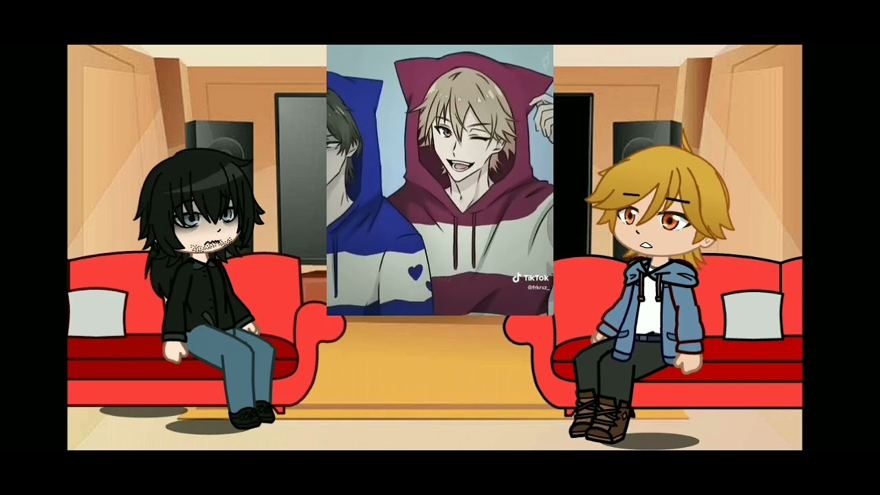 [Rei e kazuki do passado reagindo ao futuro] (Buddy daddies/reikazu) gc