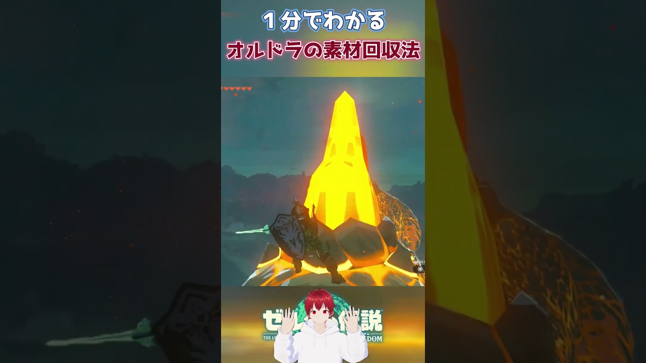 【ゼルダの伝説】１分でわかるオルドラの素材回収法！！【ティアキン】