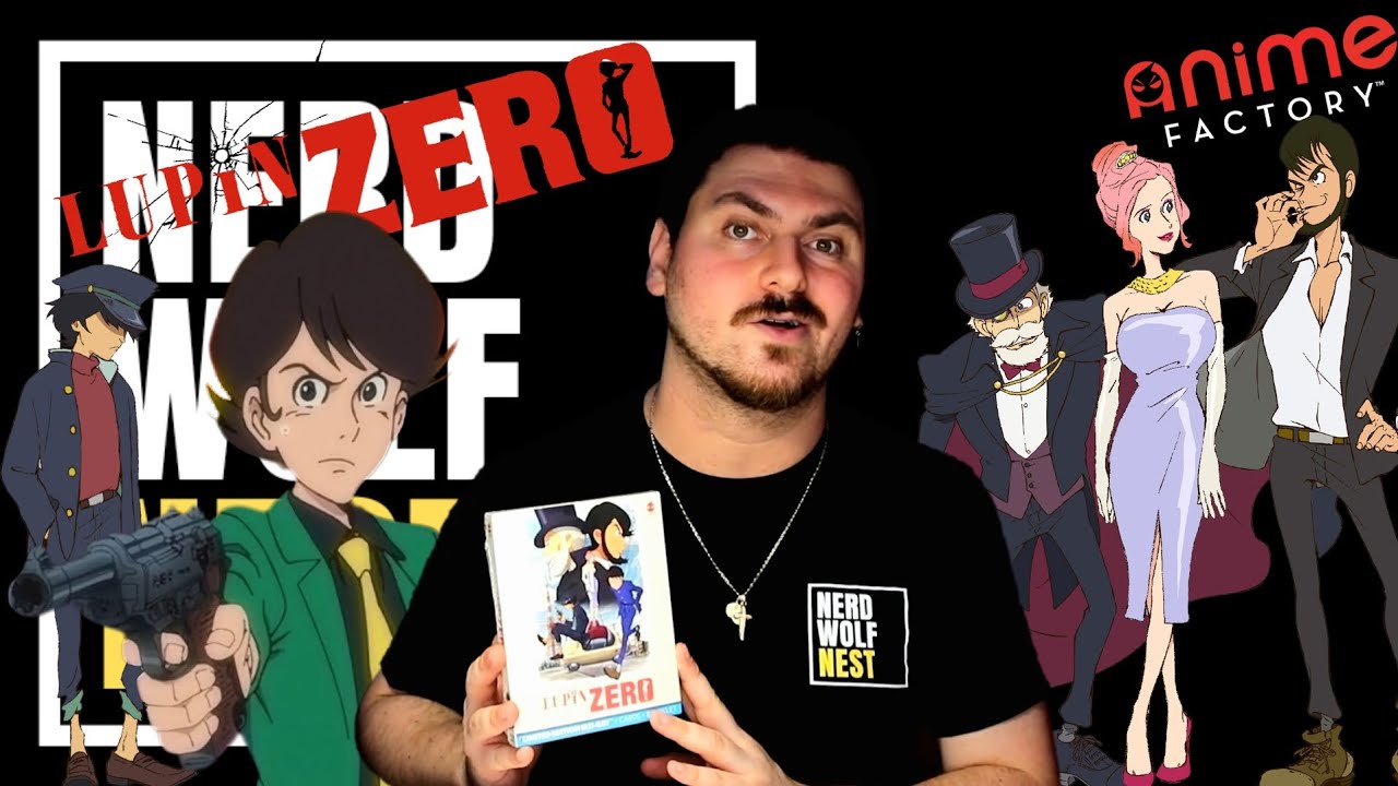"LUPIN ZERO" Blu Ray Unboxing - Il prequel di Lupin! 🤟🏻😎