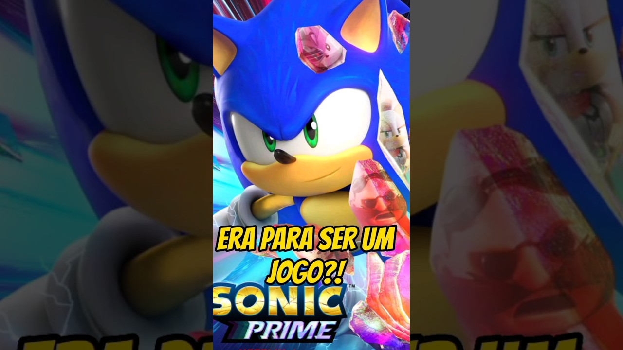 SONIC PRIME SERIA UM JOGO!? #youtubeshorts #games #sonicprime #100k #netflix #sonic #shorts #sega