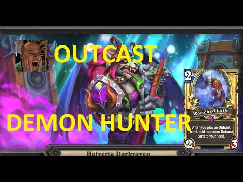 HIGH WINRATE!! Outcast Demon hunter RUSH TO LEGEND