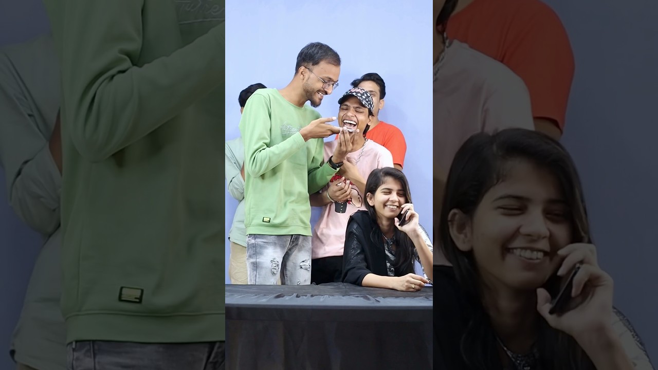 Unknown Call With A Girl😄#shorts