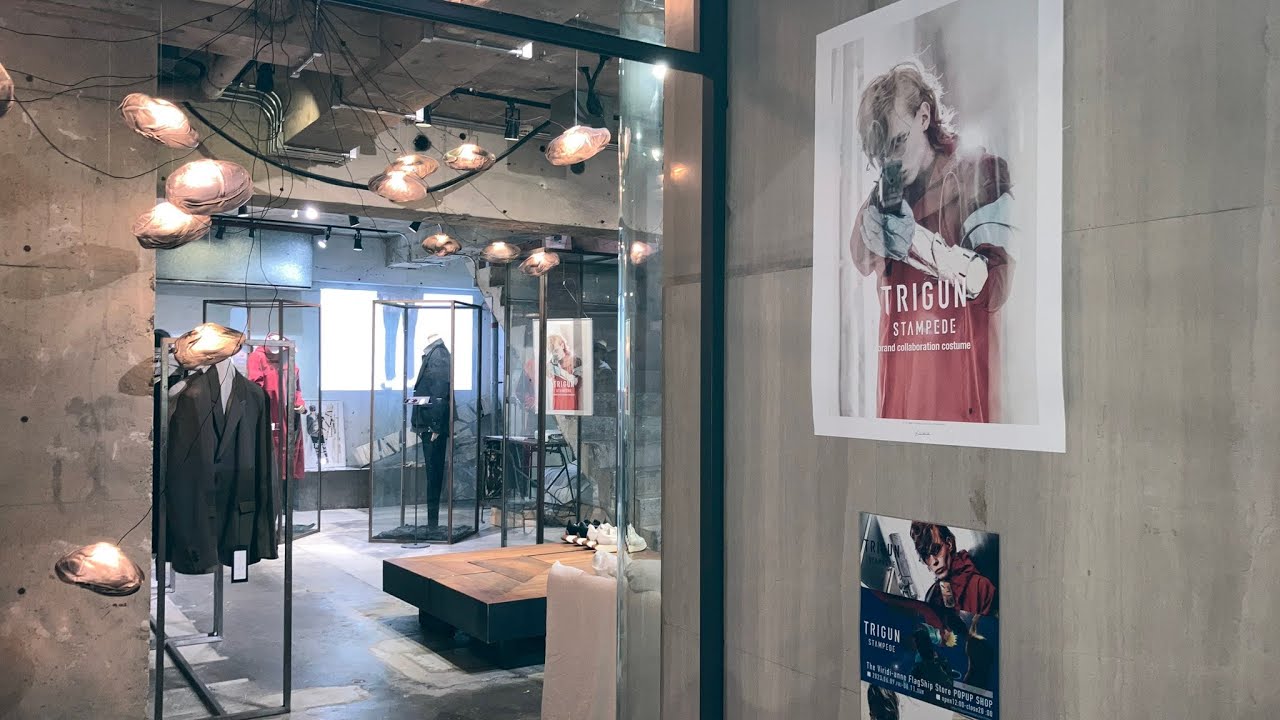 【アーカイブ】The Viridi-anne FlagShip Store『TRIGUN STAMPEDE』POPUPSHOP／展示受注会