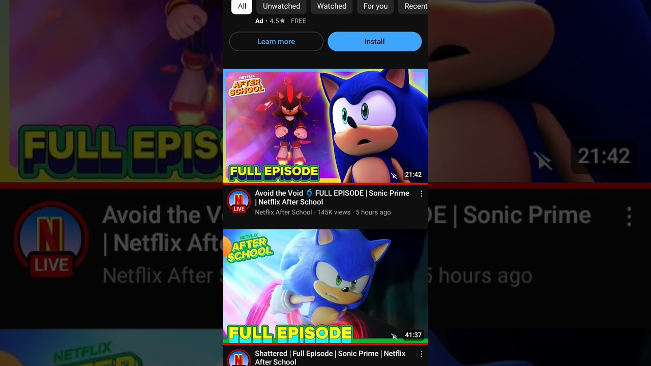 go watch sonic prime season 2 on YouTube