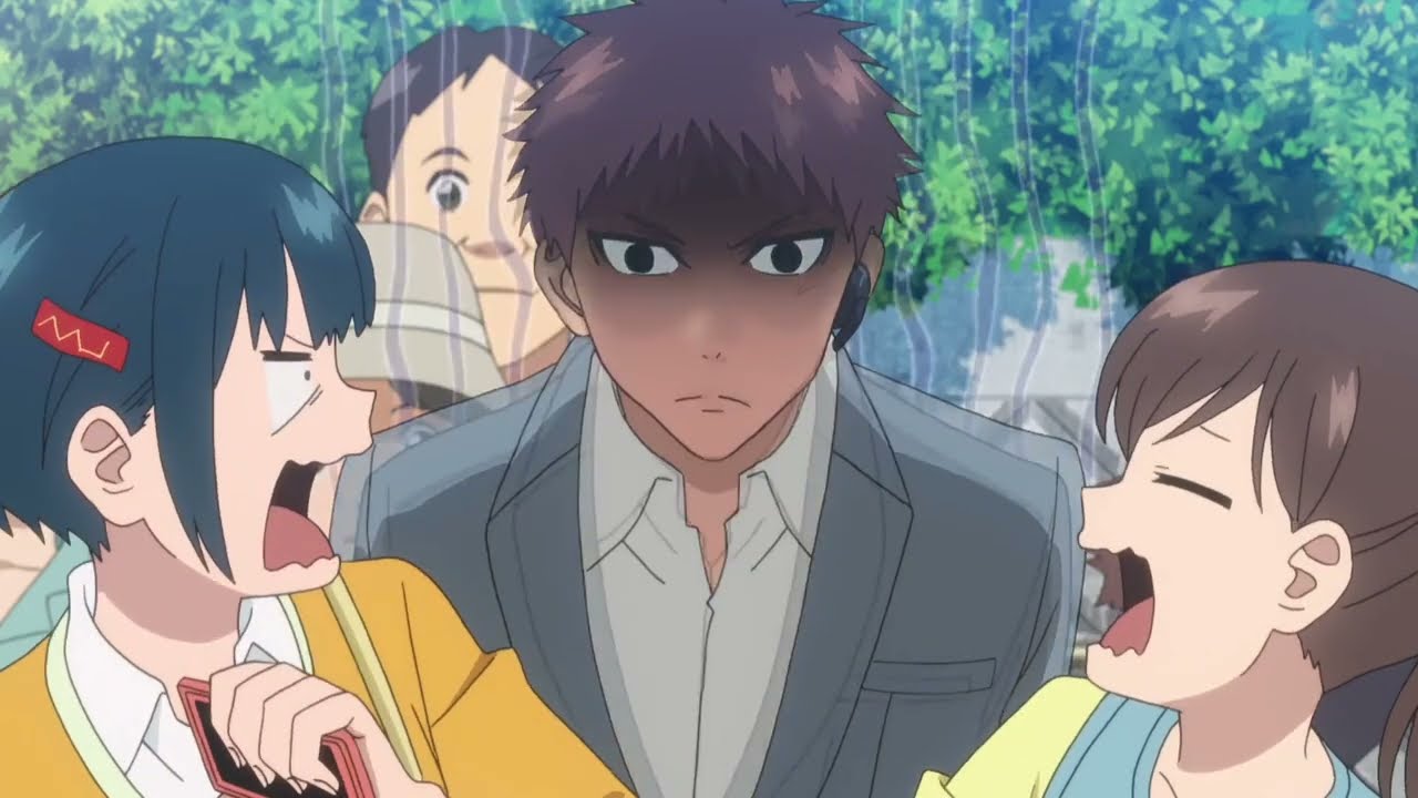 Botan and hyouma moments in Teasing botan ~ MONONOGATARI Season 2