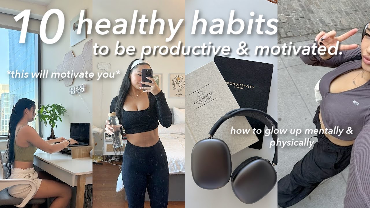 how to exit your LAZY GIRL ERA: how to be productive & motivated, disciplined, & radiate confidence