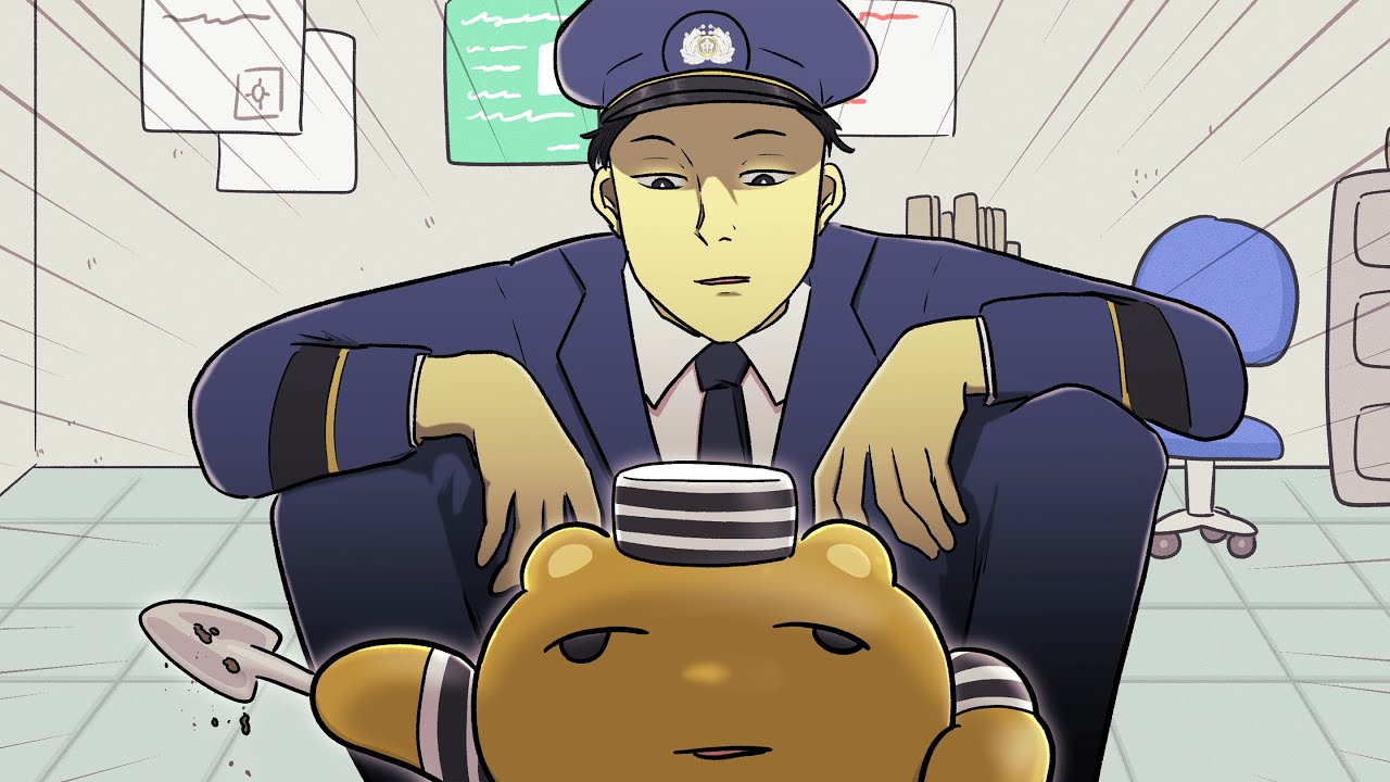 脱獄しようと穴掘ってたら看守室に繋がっちゃったアホ【アニメ】【コント】