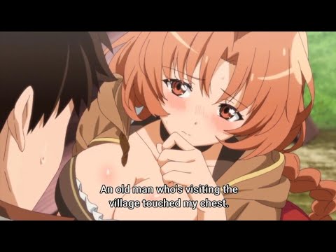 Old man touched Malika's chest | Kaiko sareta Ankoku Heishi (30-dai) no Slow na Second Life