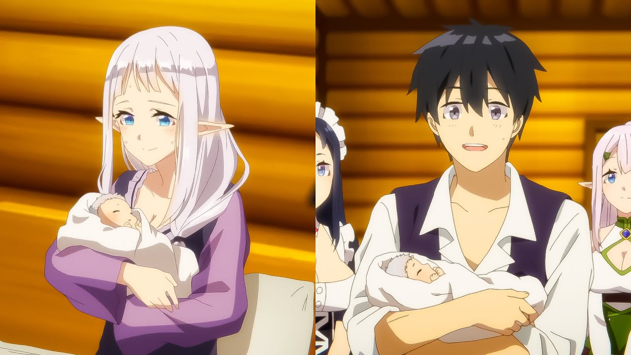 Isekai Nonbiri Nouka - Episode 12 - Hiraku and Lu got their first baby Alfred [English Subtitles]