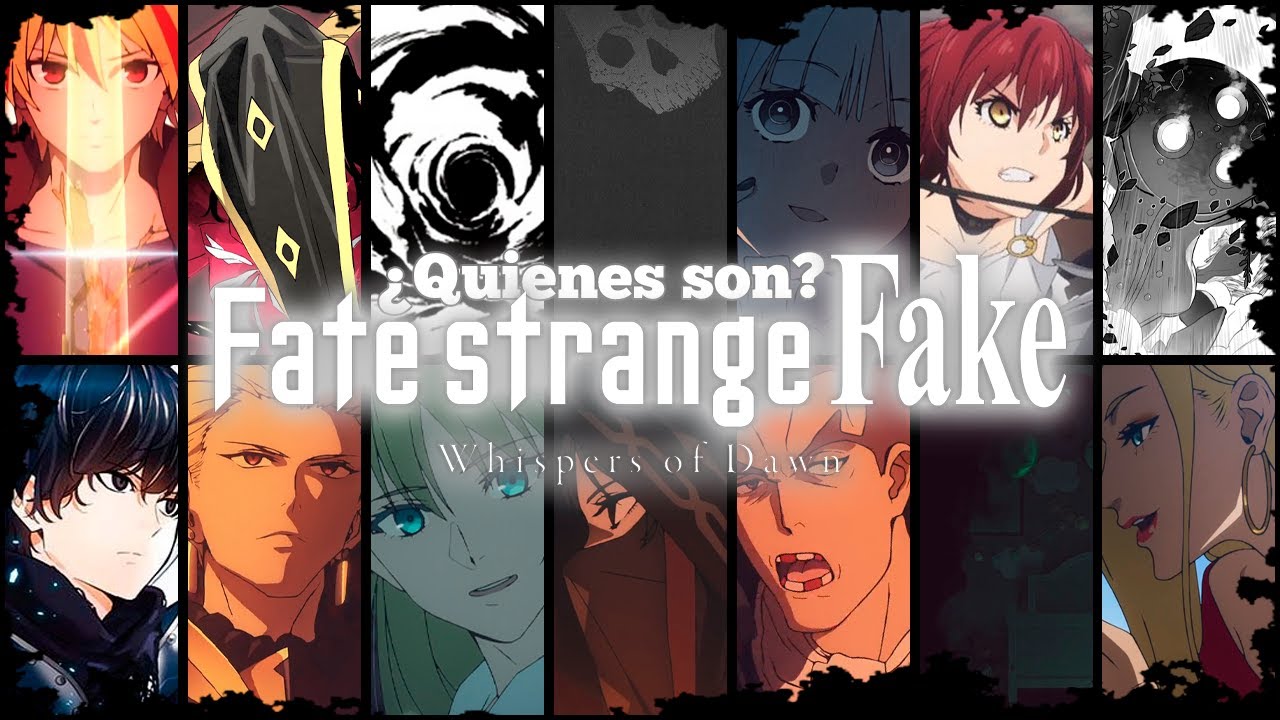 『FATE/STRANGE FAKE』¿QUIENES SON LOS SERVANTS DE STRANGE FAKE?