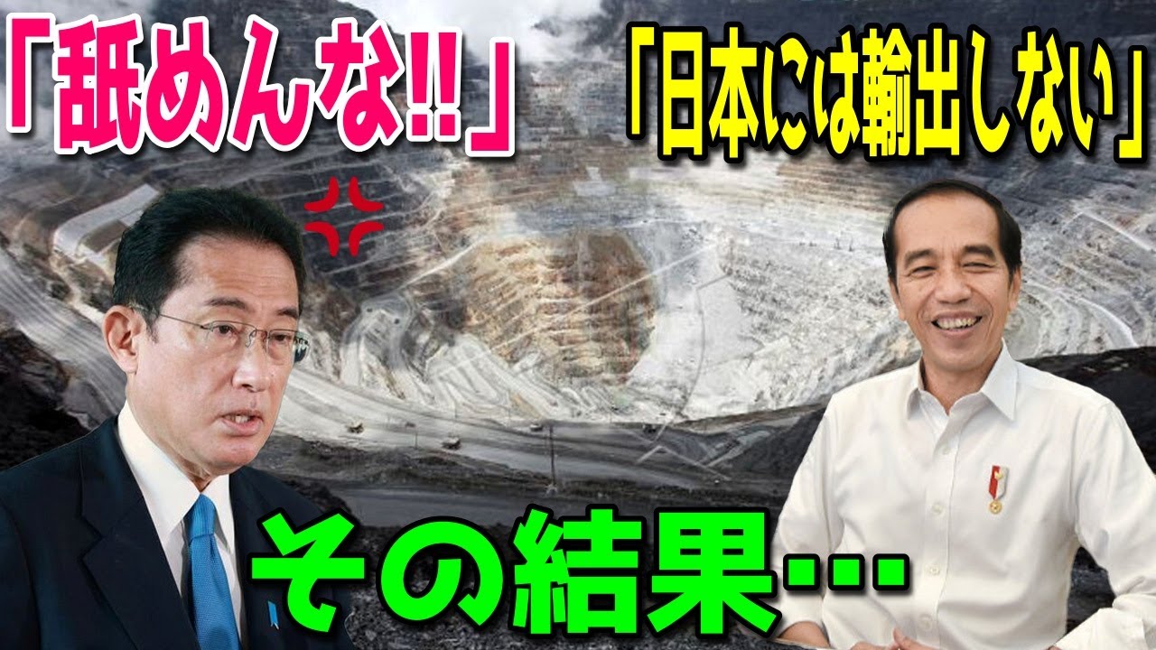 【海外の反応】「日本にもう輸出しない！」インドネシア政府が日本が最大の輸出先だった銅の輸出を2023年からやめると発表した結果…