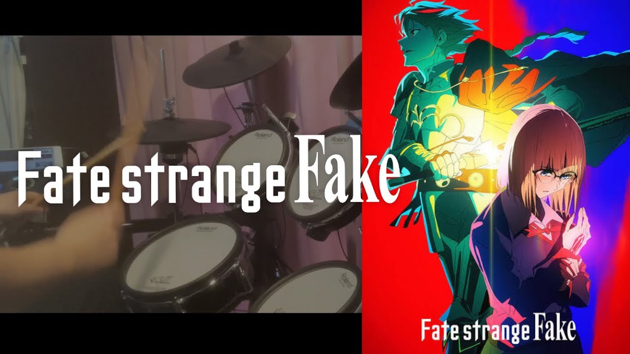 【Fate/strange Fake】 主題歌「FAKEit」SawanoHiroyuki[nZk] feat.Laco【Drum cover】 叩いてみた